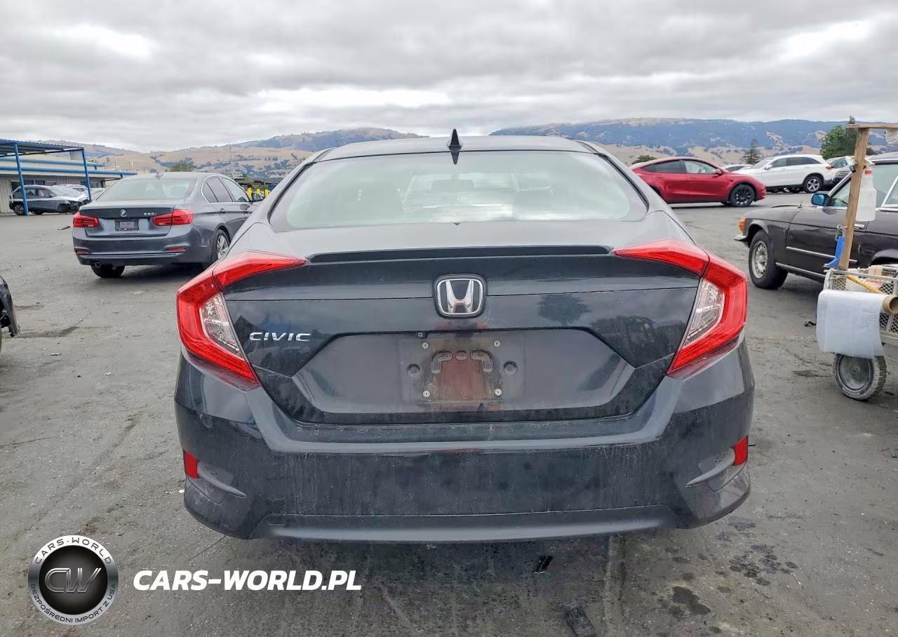 2018 Honda Civic Exl VIN:JHMFC1F77JX043706 - 6