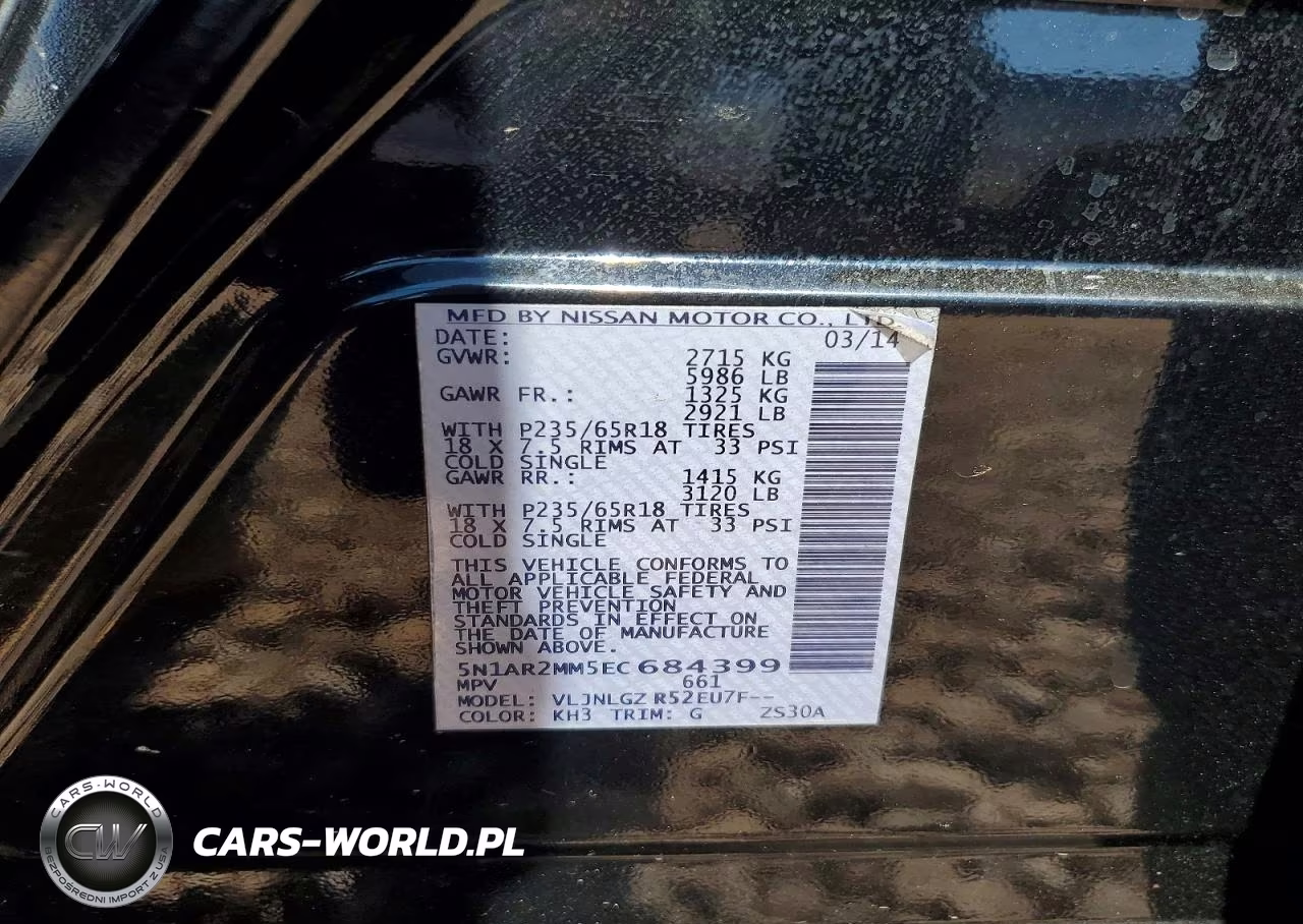 2014 Nissan Pathfinder S VIN:5N1AR2MM5EC684399 - 13