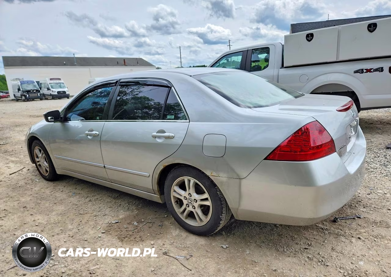 2007 Honda Accord Se VIN:JHMCM56307C013676 - 2