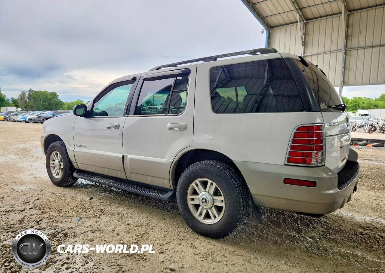 2002 Mercury Mountaineer VIN:4M2ZU86W92UJ13604 - 2