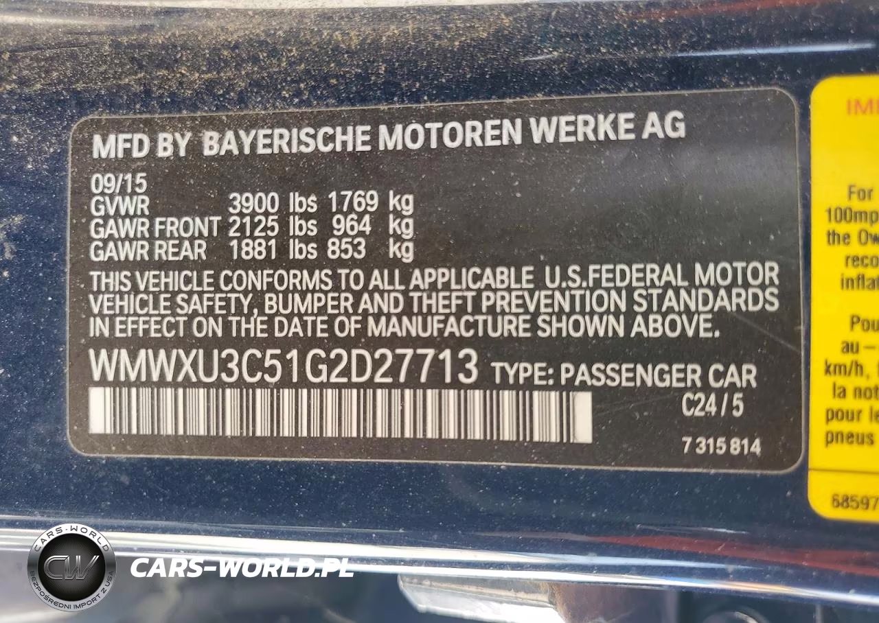 2016 Mini Cooper S VIN:WMWXU3C51G2D27713 - 13
