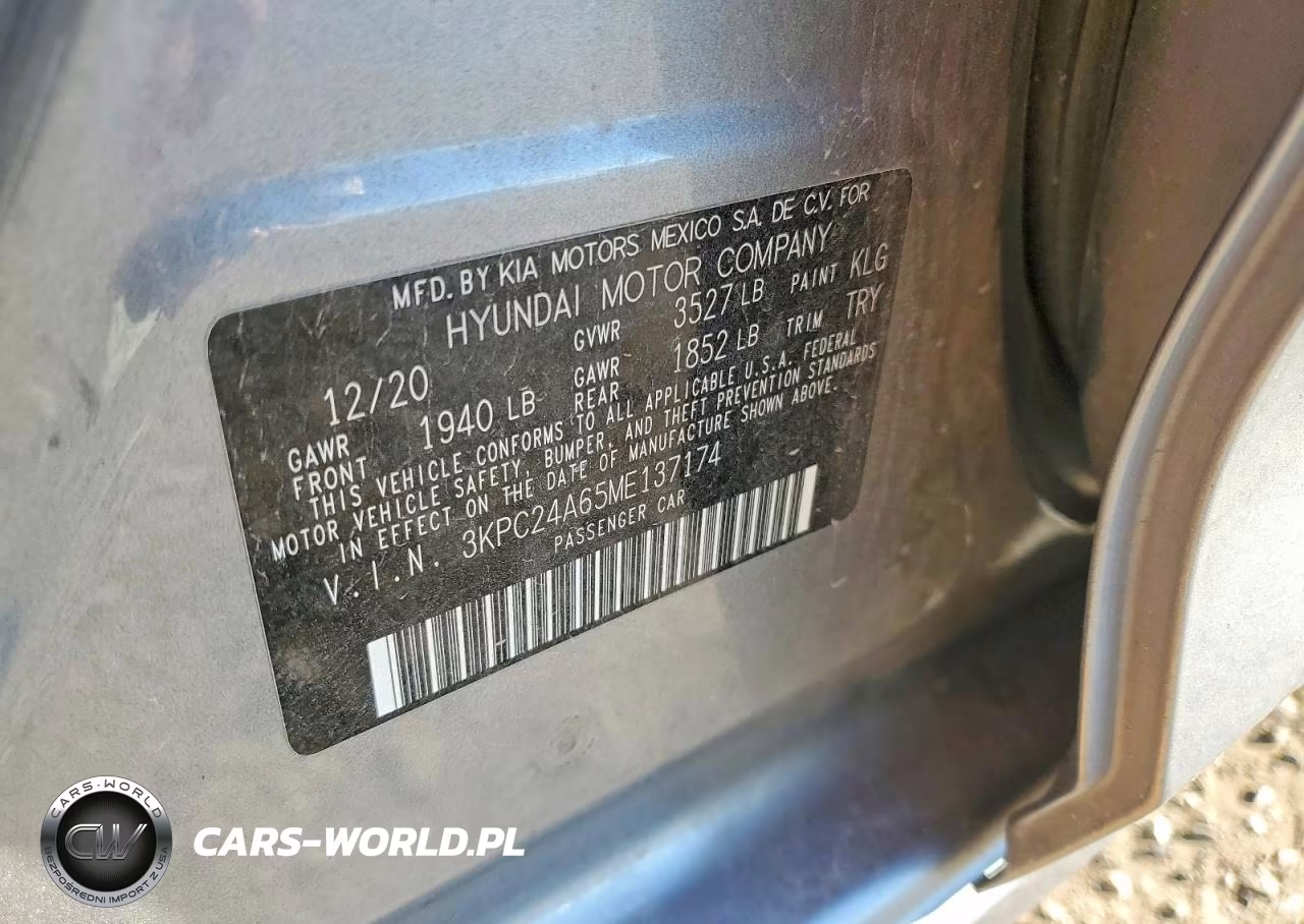 2021 Hyundai Accent VIN:3KPC24A65ME137174 - 13