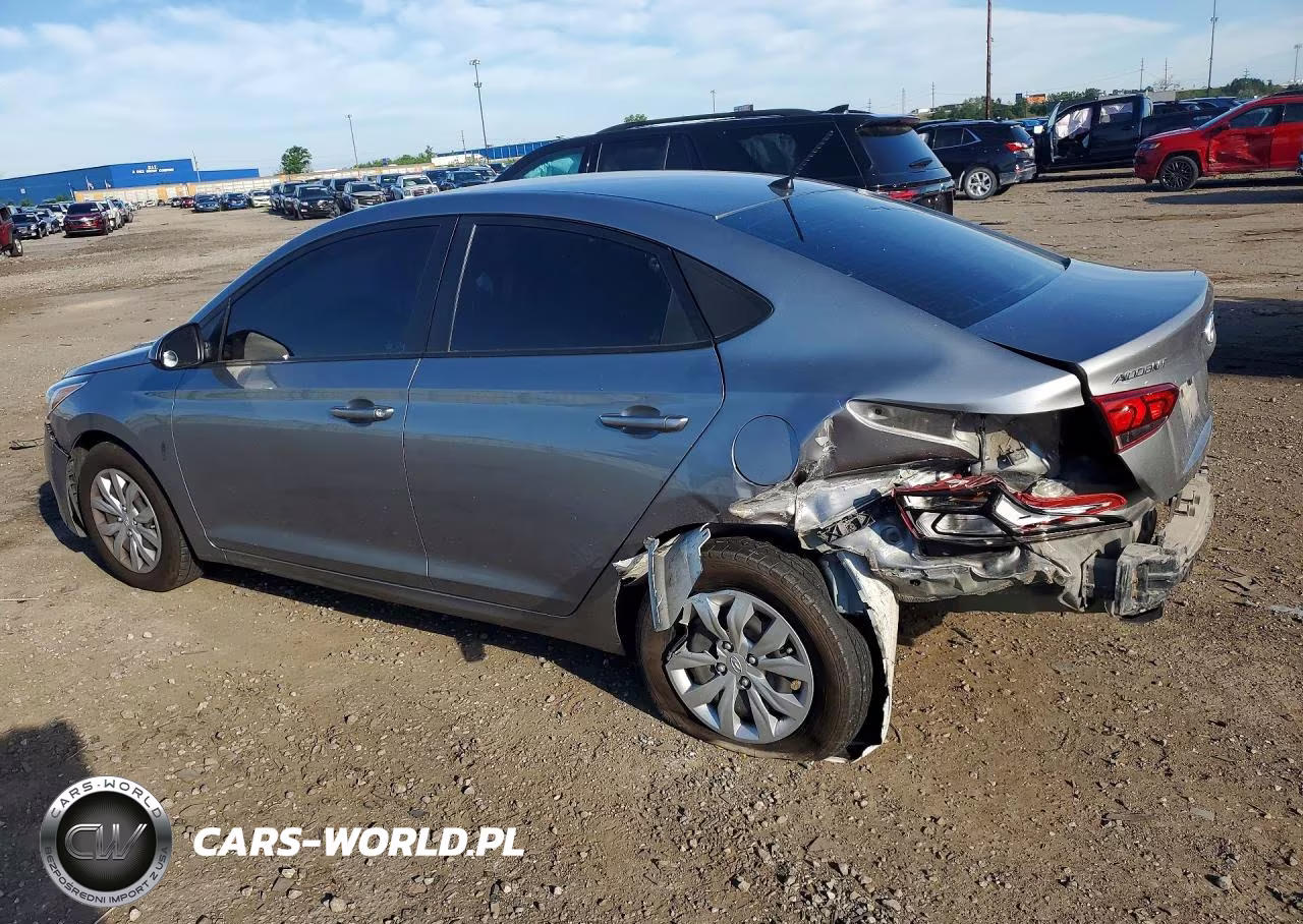 2021 Hyundai Accent VIN:3KPC24A65ME137174 - 2