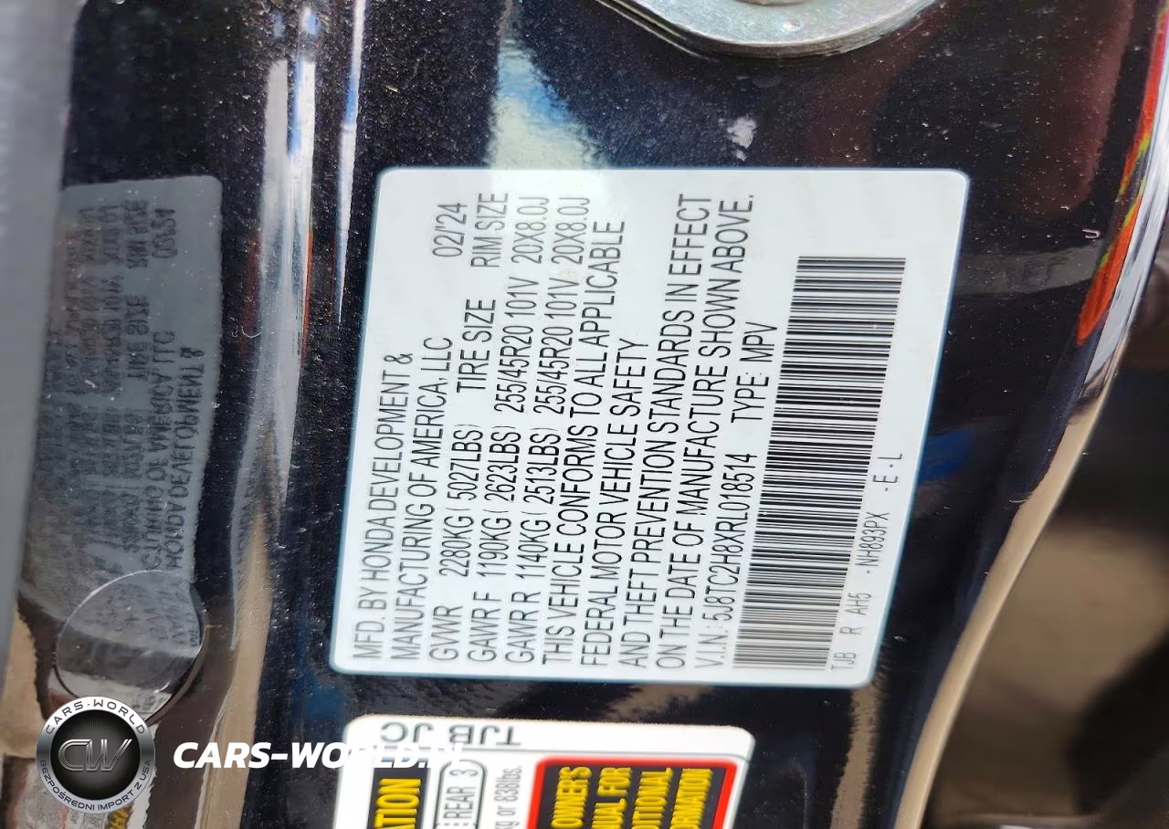 2024 Acura Rdx A-Spec Advance VIN:5J8TC2H8XRL018514 - 12