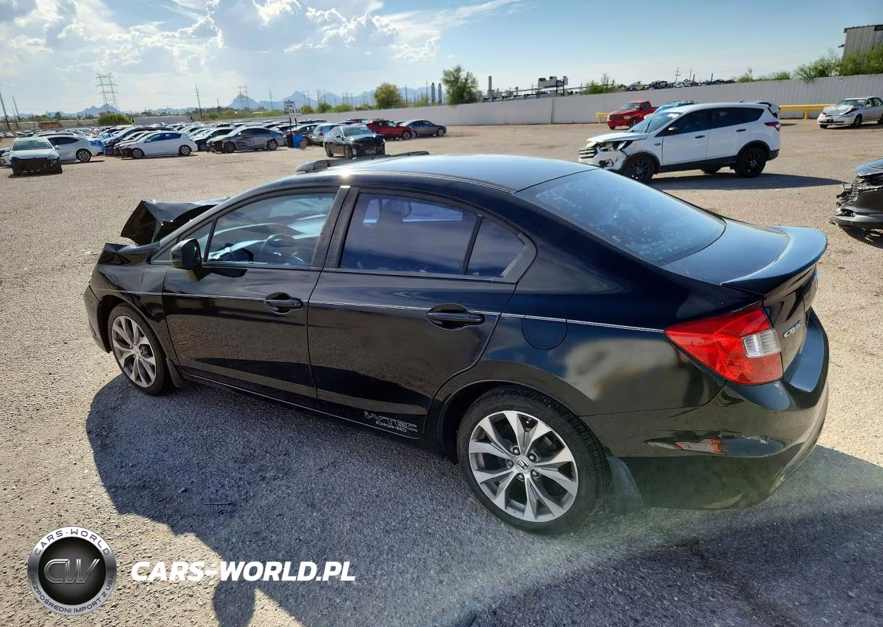 2012 Honda Civic Si VIN:2HGFB6E55CH704076 - 2