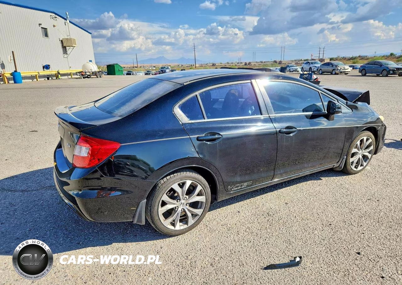 2012 Honda Civic Si VIN:2HGFB6E55CH704076 - 3