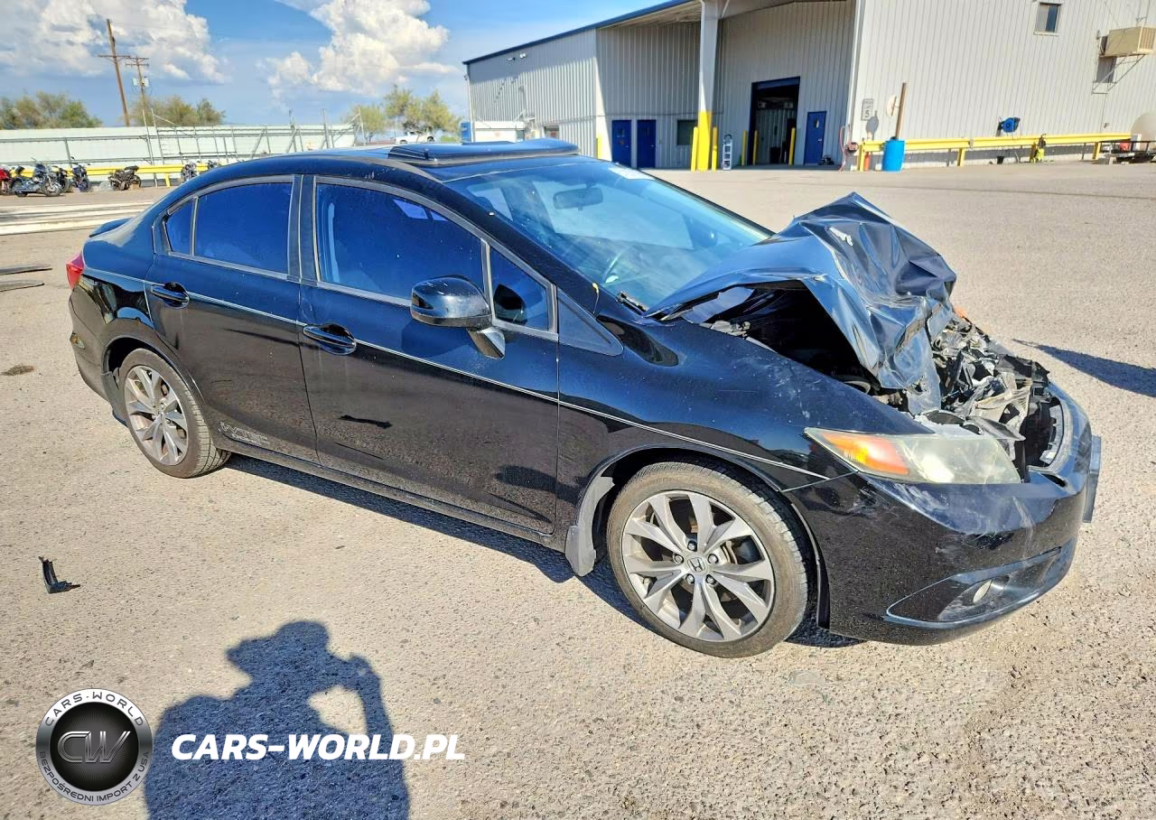 2012 Honda Civic Si VIN:2HGFB6E55CH704076 - 4