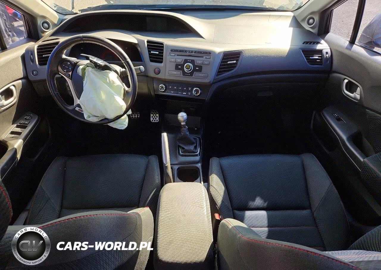 2012 Honda Civic Si VIN:2HGFB6E55CH704076 - 8