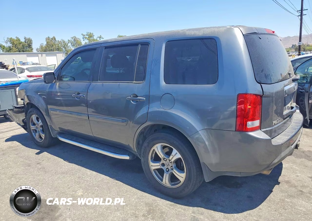 2013 Honda Pilot Ex VIN:5FNYF3H4XDB018183 - 2