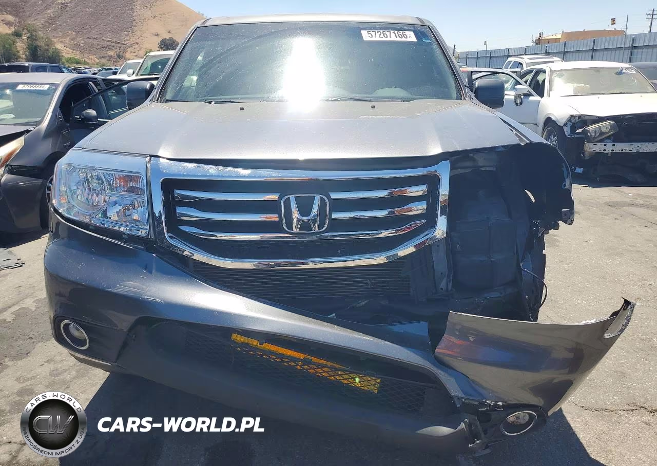 2013 Honda Pilot Ex VIN:5FNYF3H4XDB018183 - 5