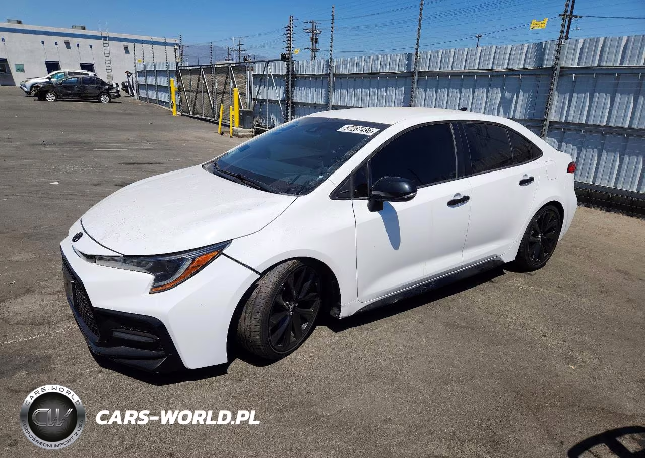 2021 Toyota Corolla Se Nightshade Edition VIN:5YFS4MCE0MP070380 - 1