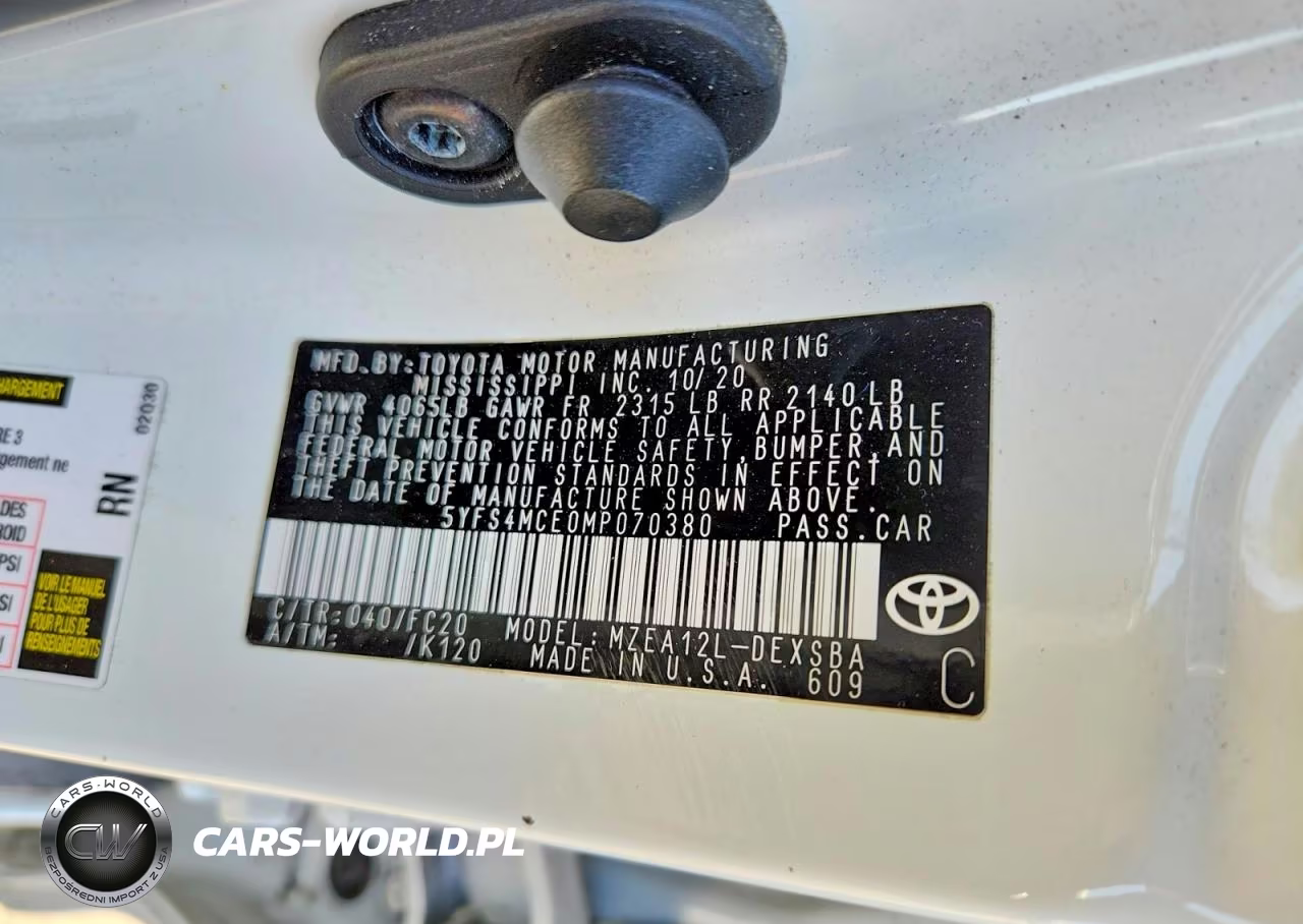 2021 Toyota Corolla Se Nightshade Edition VIN:5YFS4MCE0MP070380 - 12