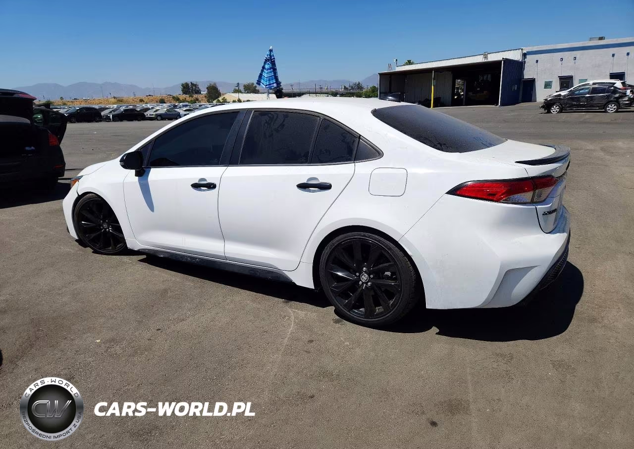2021 Toyota Corolla Se Nightshade Edition VIN:5YFS4MCE0MP070380 - 2