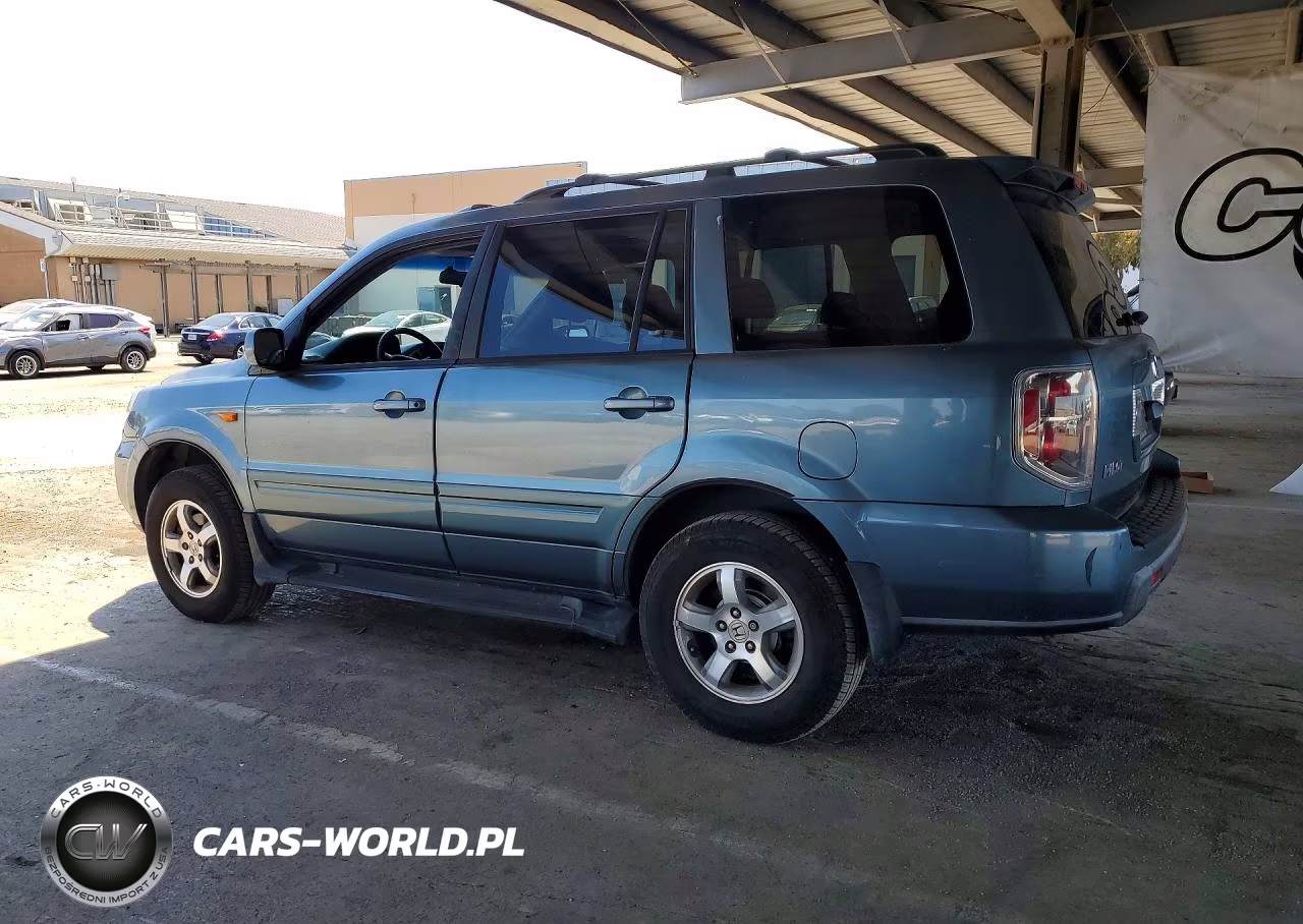 2008 Honda Pilot Exl VIN:5FNYF18788B034760 - 2