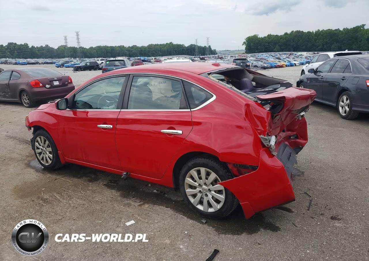 2017 Nissan Sentra Sv VIN:3N1AB7AP7HL719847 - 2