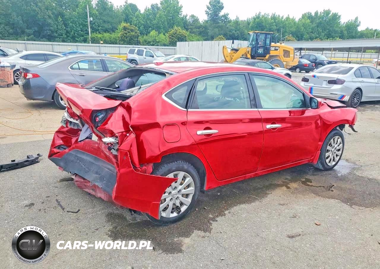 2017 Nissan Sentra Sv VIN:3N1AB7AP7HL719847 - 3