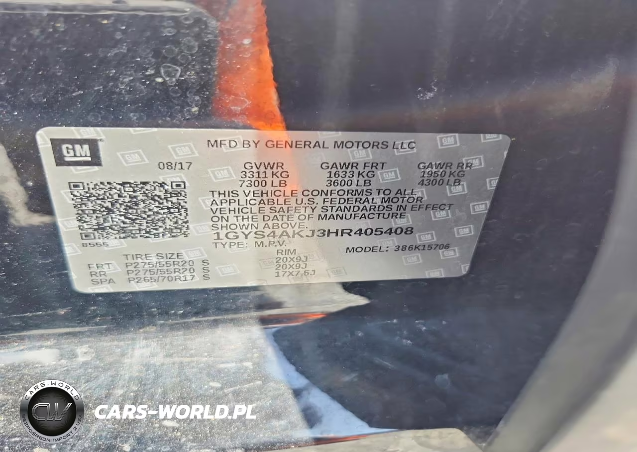 2017 Cadillac Escalade VIN:1GYS4AKJ3HR405408 - 13