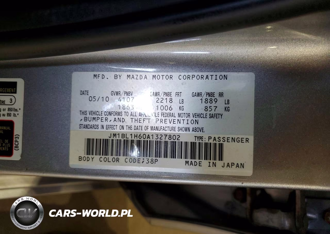 2010 Mazda 3 S VIN:JM1BL1H60A1327802 - 12