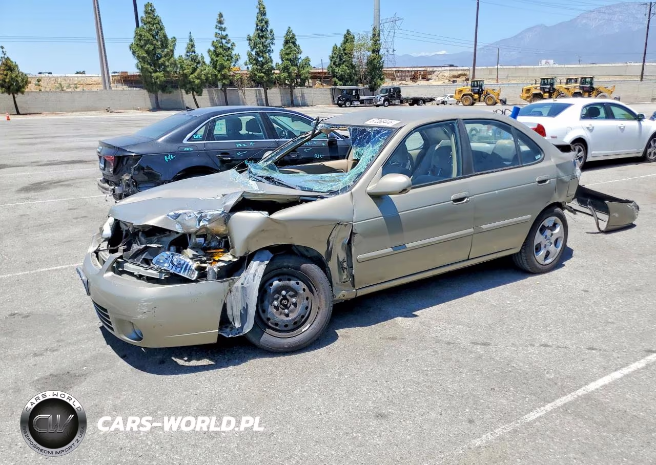 2003 Nissan Sentra Xe VIN:3N1CB51D13L781224 - 1