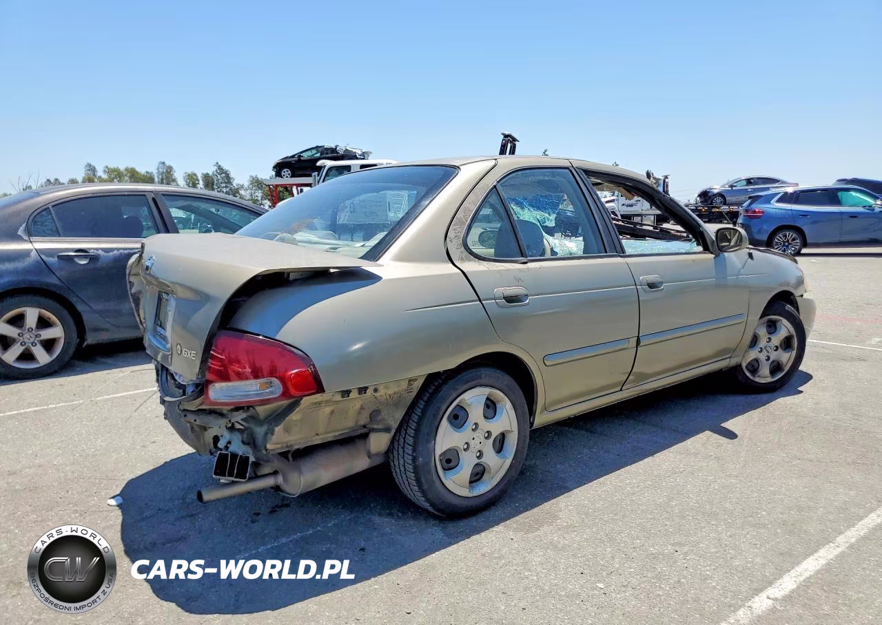2003 Nissan Sentra Xe VIN:3N1CB51D13L781224 - 3