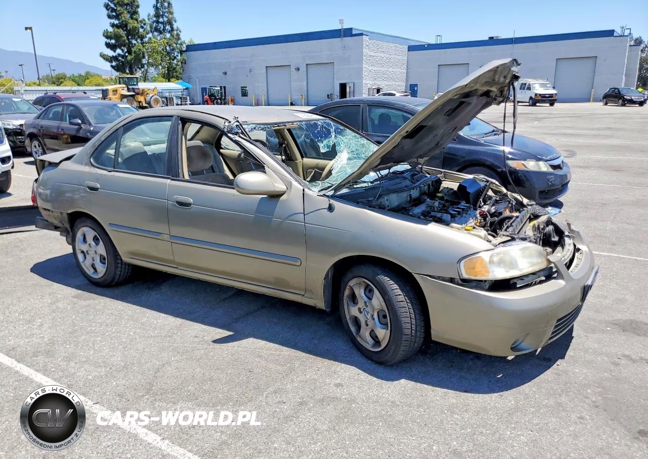 2003 Nissan Sentra Xe VIN:3N1CB51D13L781224 - 4