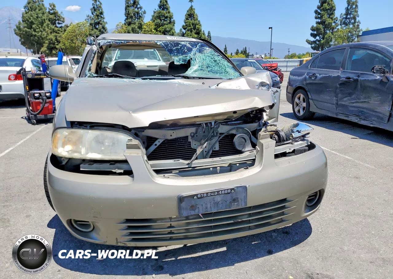 2003 Nissan Sentra Xe VIN:3N1CB51D13L781224 - 5