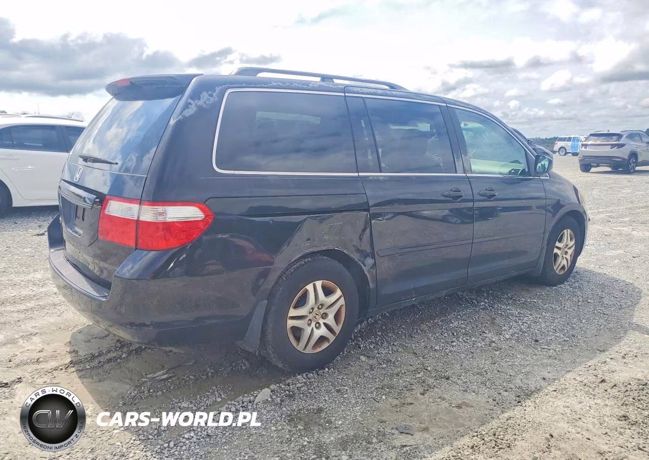 2007 Honda Odyssey Exl VIN:5FNRL38607B080534 - 3