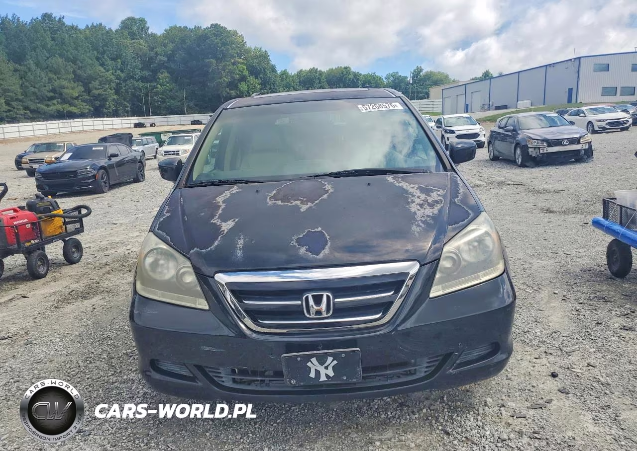 2007 Honda Odyssey Exl VIN:5FNRL38607B080534 - 5