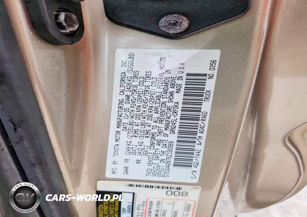 2006 Toyota Tacoma Access Cab VIN:5TEUU42N76Z190989 - 12