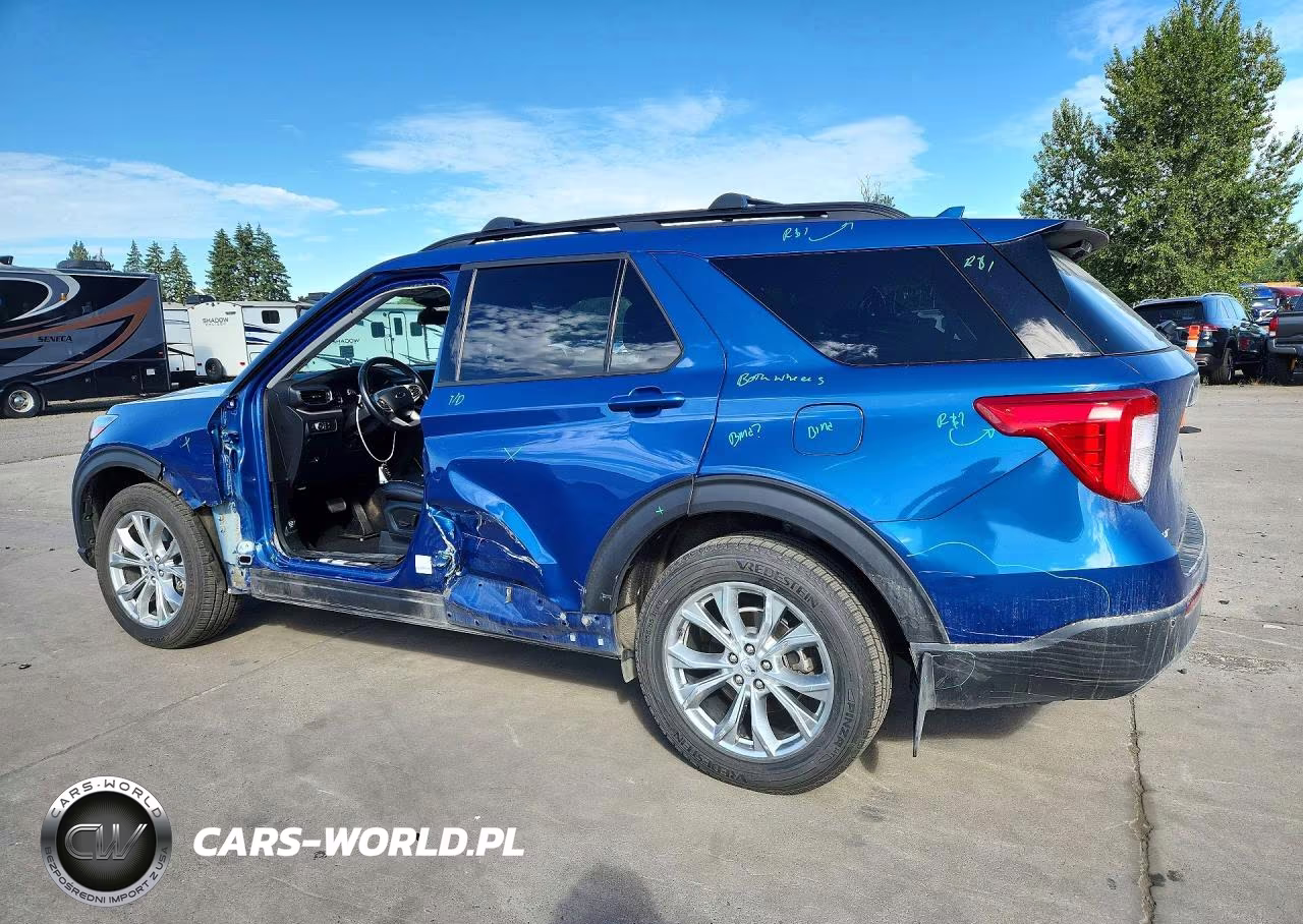 2021 Ford Explorer Xlt VIN:1FMSK8DH3MGA31107 - 2