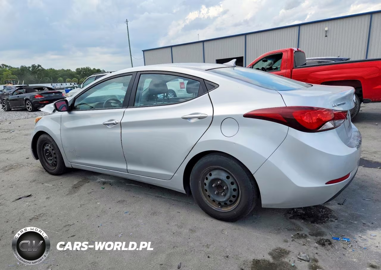 2016 Hyundai Elantra Se VIN:KMHDH4AE1GU475182 - 2