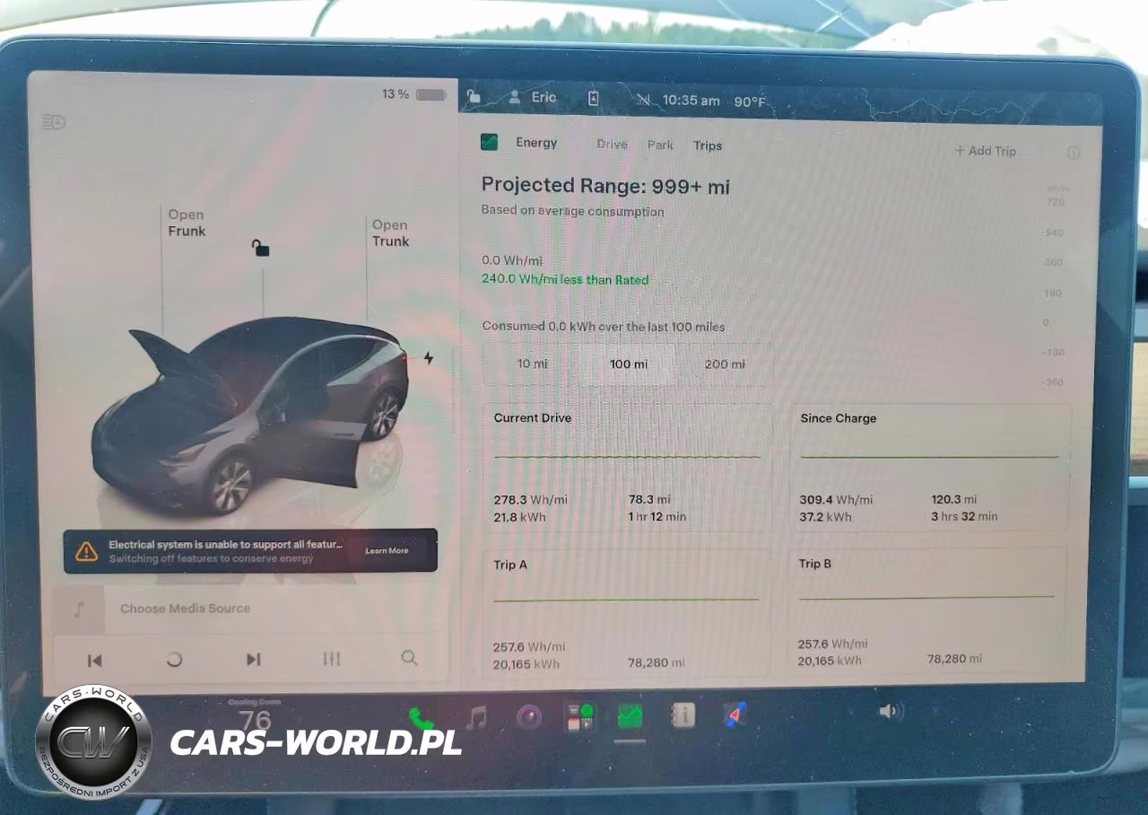 2022 Tesla Model Y VIN:7SAYGAEEXNF383417 - 9