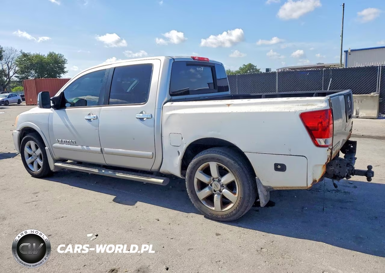 2008 Nissan Titan Xe Ffv VIN:1N6BA07D28N355410 - 2