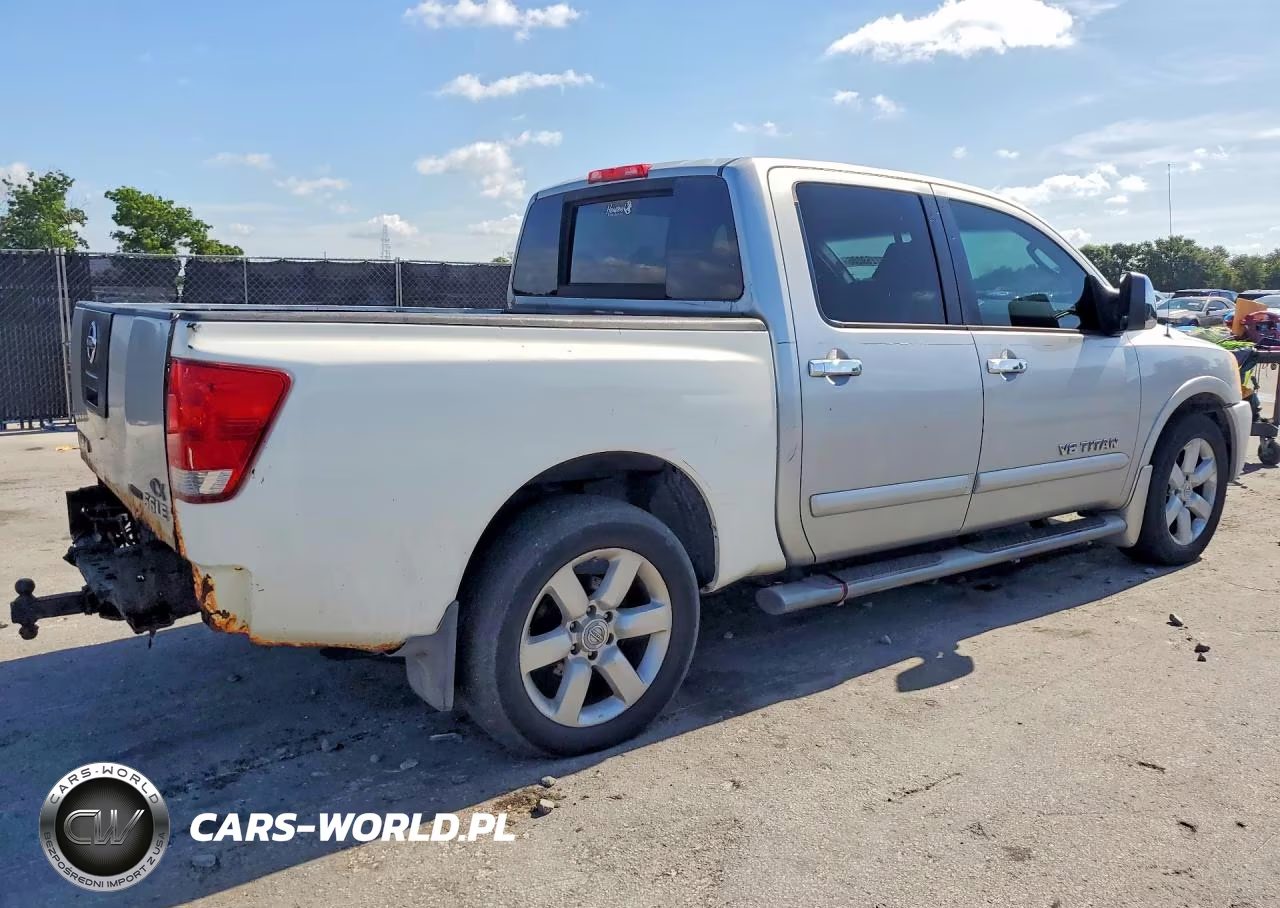 2008 Nissan Titan Xe Ffv VIN:1N6BA07D28N355410 - 3