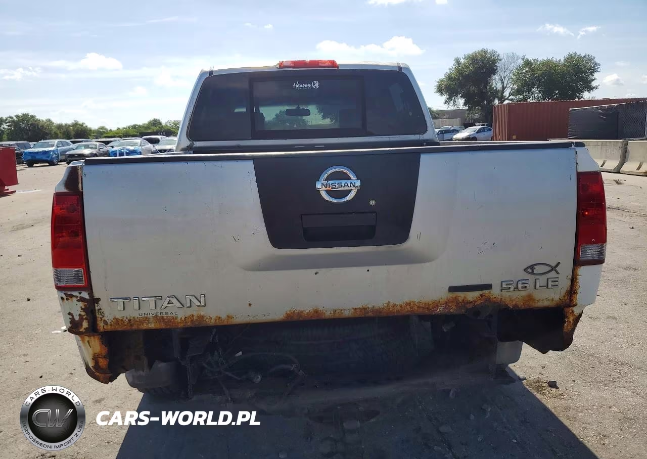 2008 Nissan Titan Xe Ffv VIN:1N6BA07D28N355410 - 6