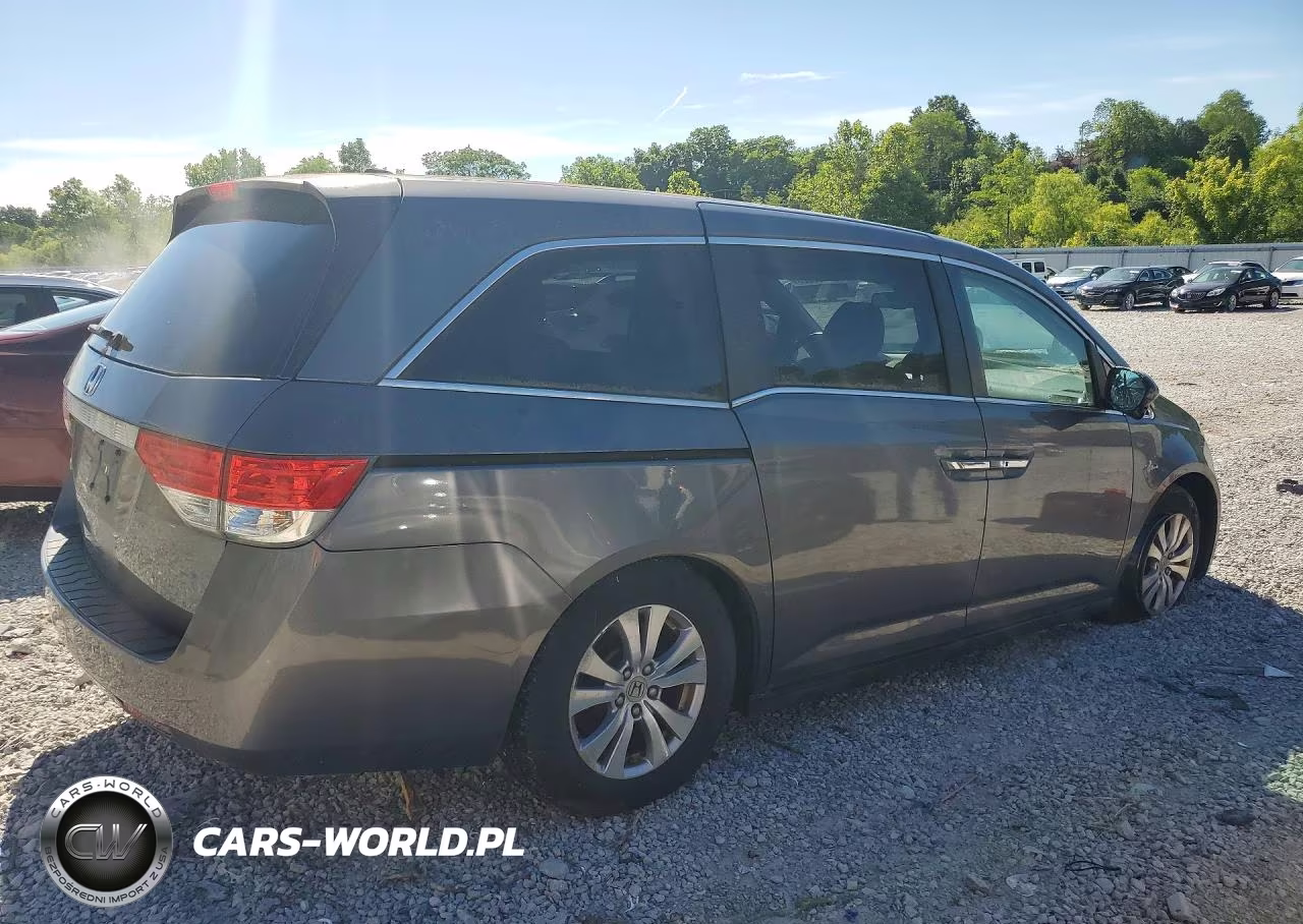 2014 Honda Odyssey Exl VIN:5FNRL5H61EB064190 - 3