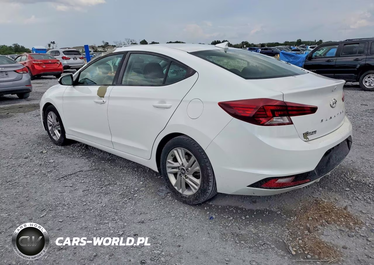 2019 Hyundai Elantra Sel VIN:5NPD84LF2KH417109 - 2
