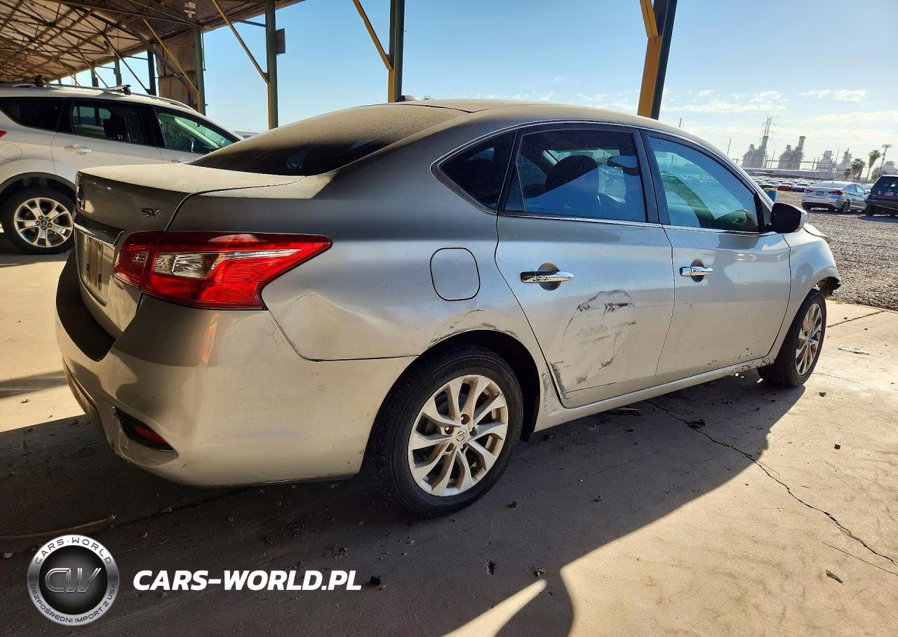2018 Nissan Sentra Sv VIN:3N1AB7AP4JL627634 - 3