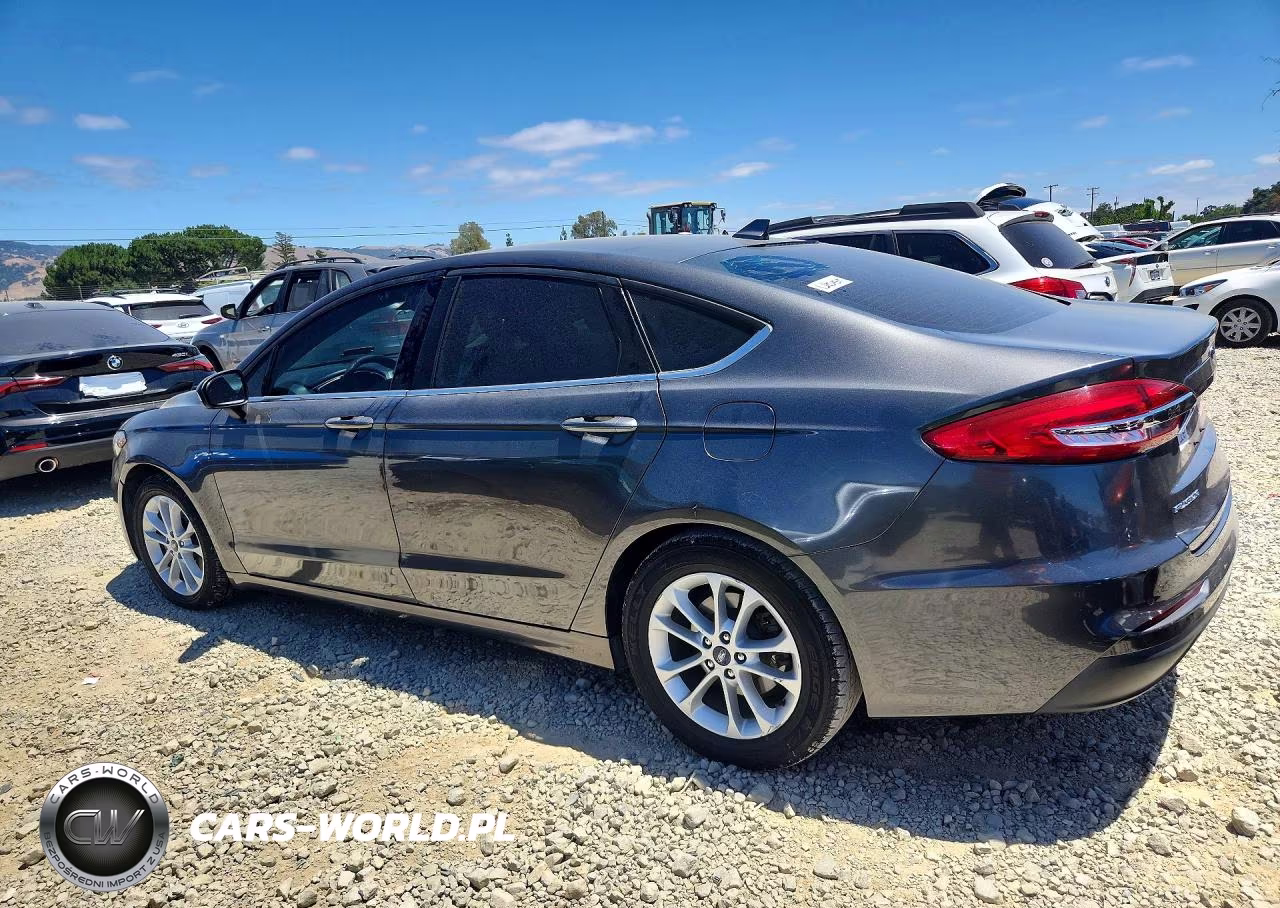 2020 Ford Fusion Se VIN:3FA6P0HD7LR189592 - 2