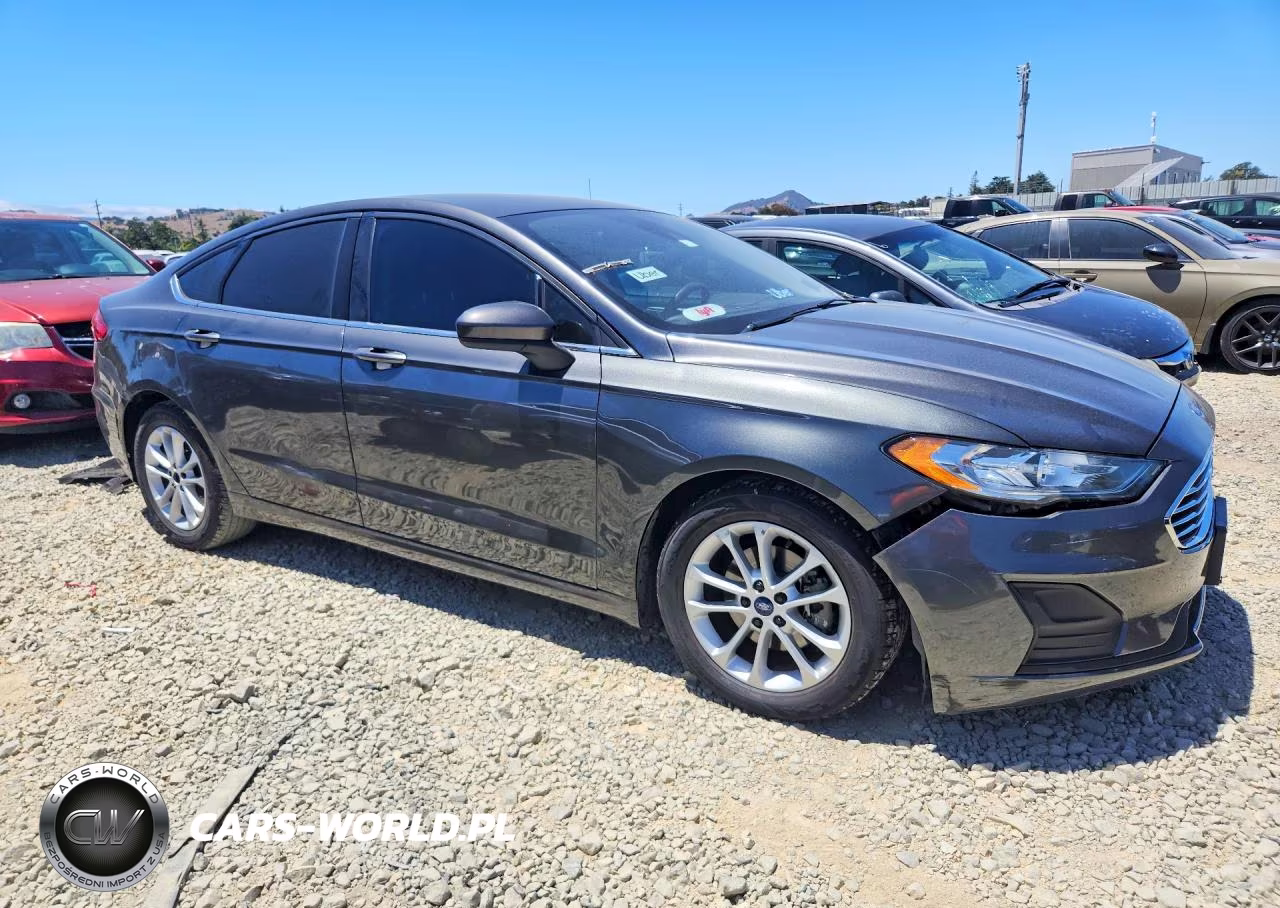2020 Ford Fusion Se VIN:3FA6P0HD7LR189592 - 4