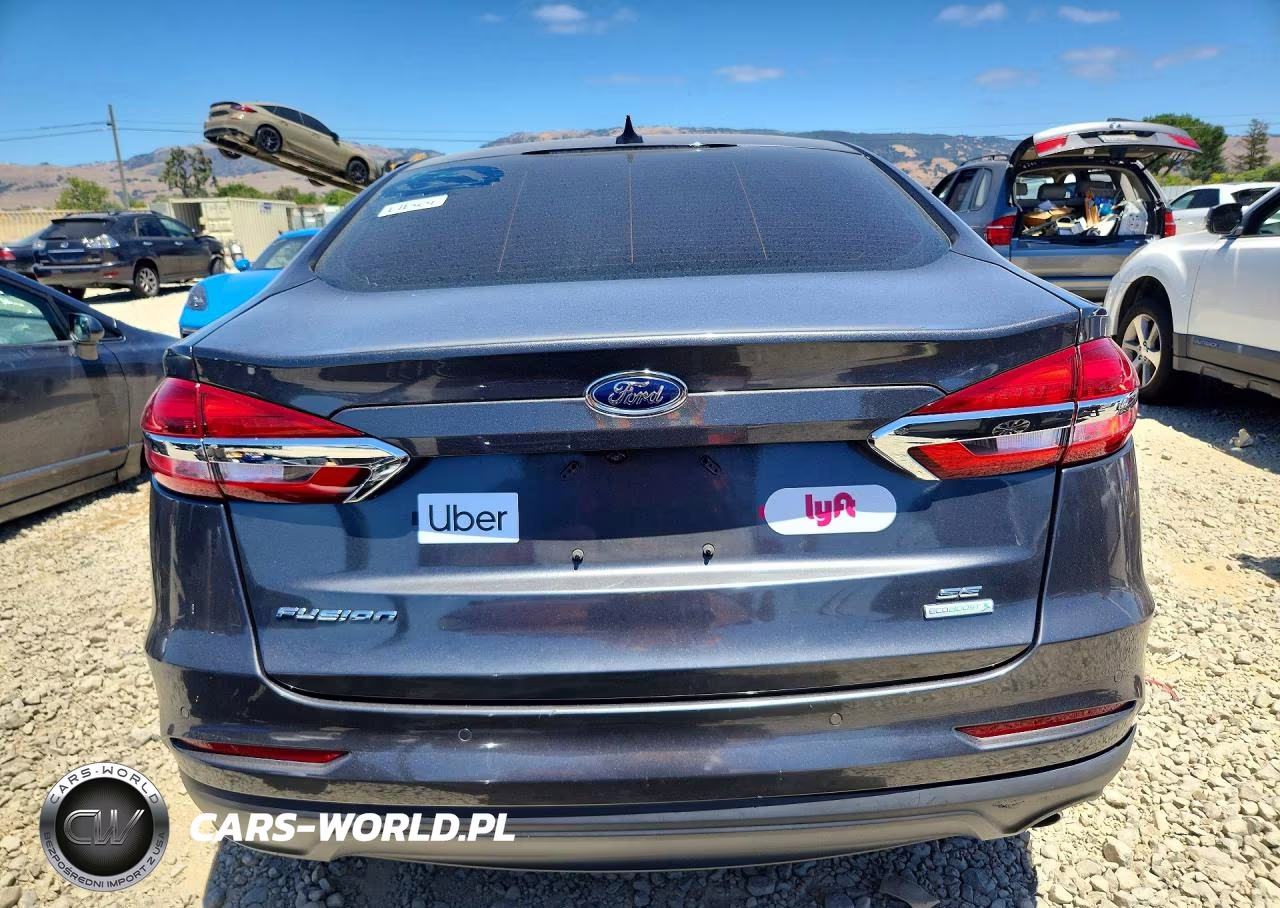 2020 Ford Fusion Se VIN:3FA6P0HD7LR189592 - 6