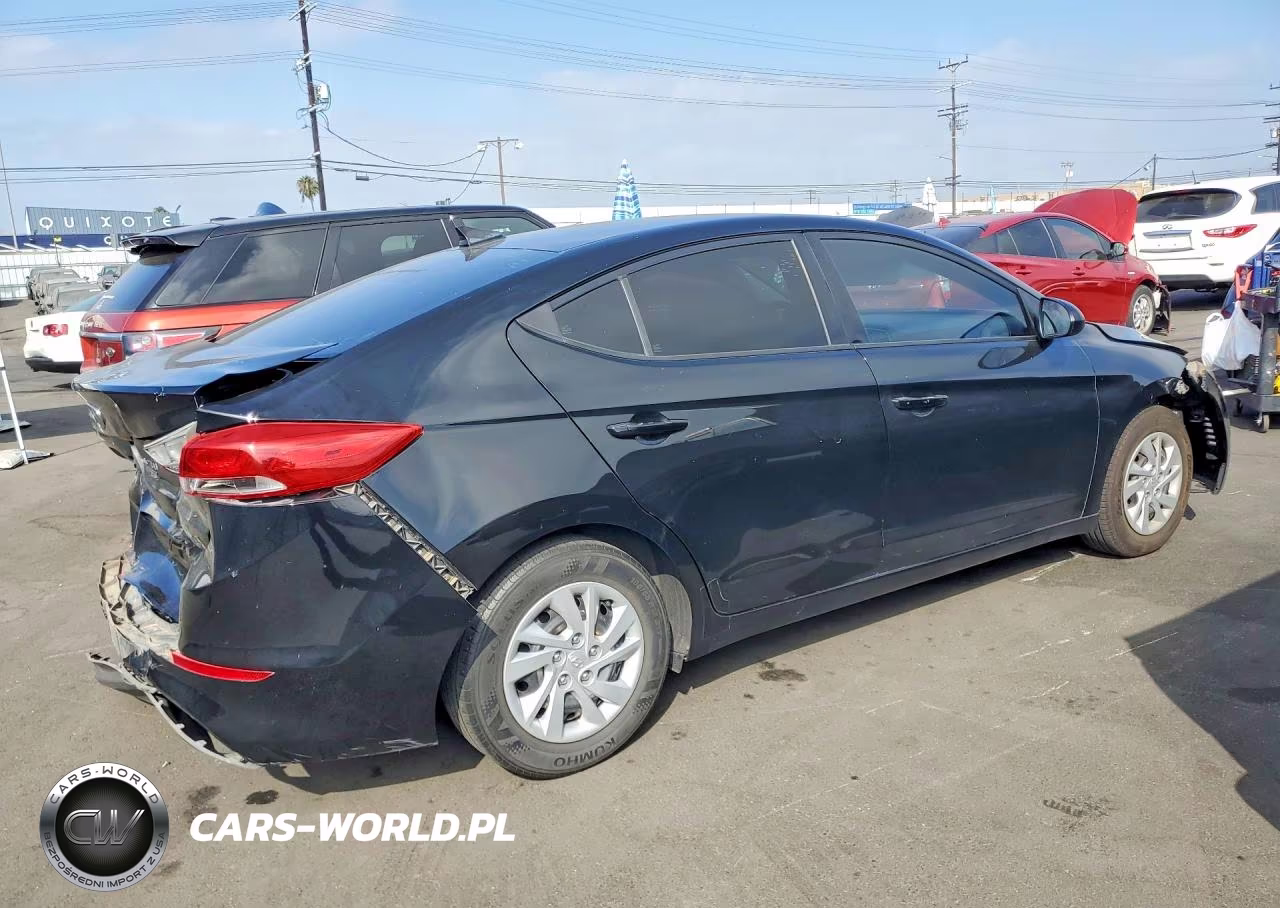2017 Hyundai Elantra Se VIN:5NPD74LF9HH091806 - 3
