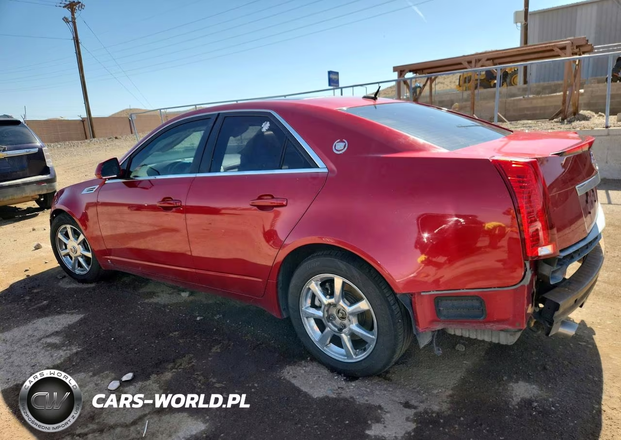 2008 Cadillac Cts VIN:1G6DM577480115270 - 2