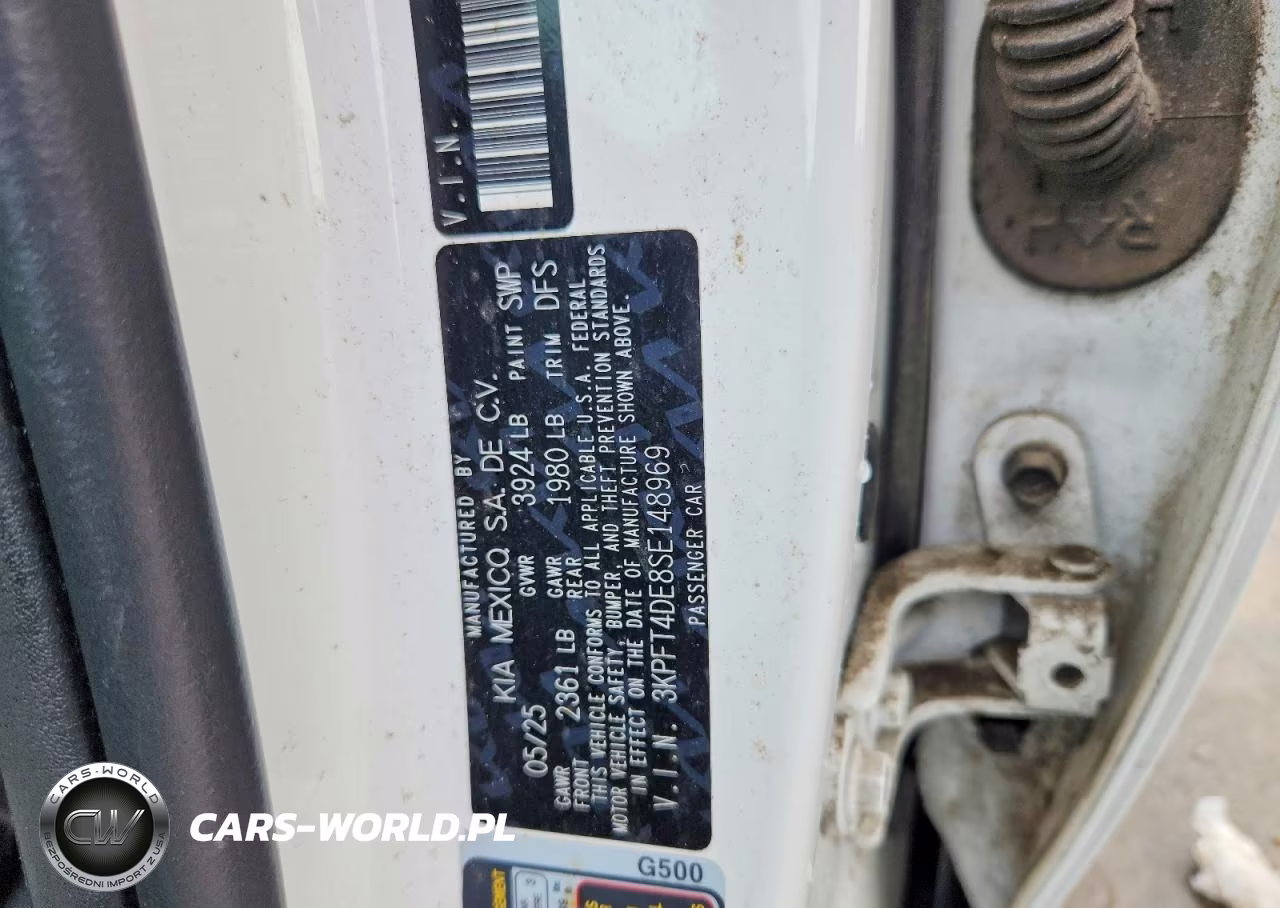 2025 Kia K4 Lxs VIN:3KPFT4DE8SE148969 - 12