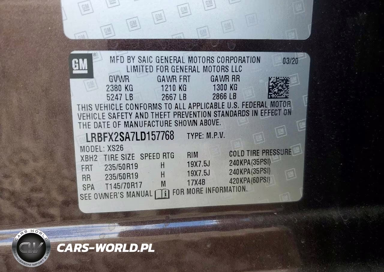 2020 Buick Envision Essence VIN:LRBFX2SA7LD157768 - 14