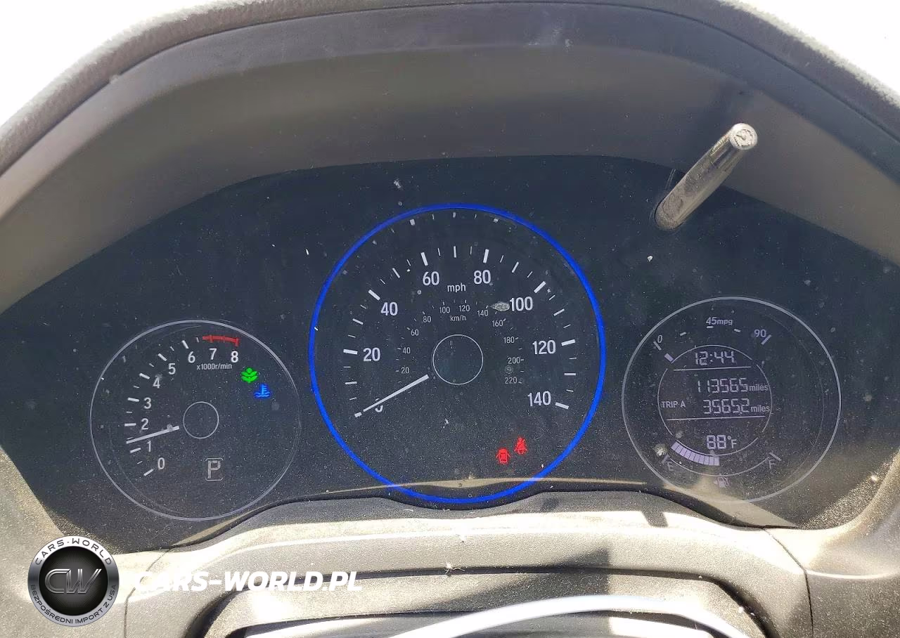 2019 Honda Hr-V Lx VIN:3CZRU5H35KG713895 - 9