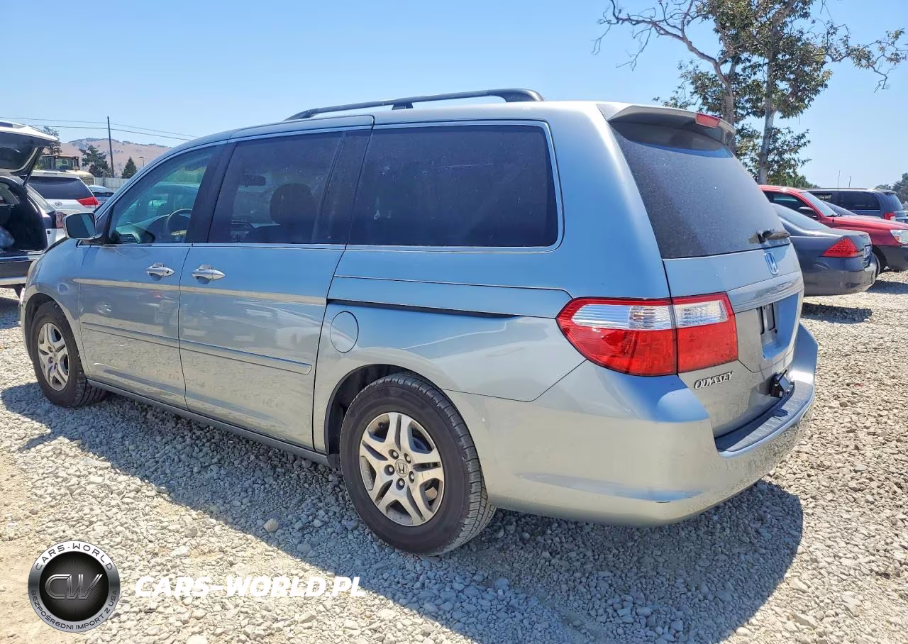 2007 Honda Odyssey Exl VIN:5FNRL38667B142583 - 2