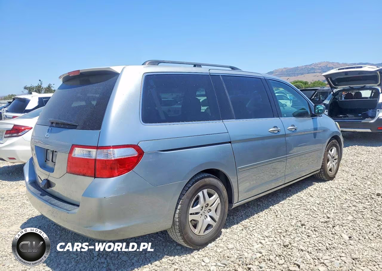 2007 Honda Odyssey Exl VIN:5FNRL38667B142583 - 3