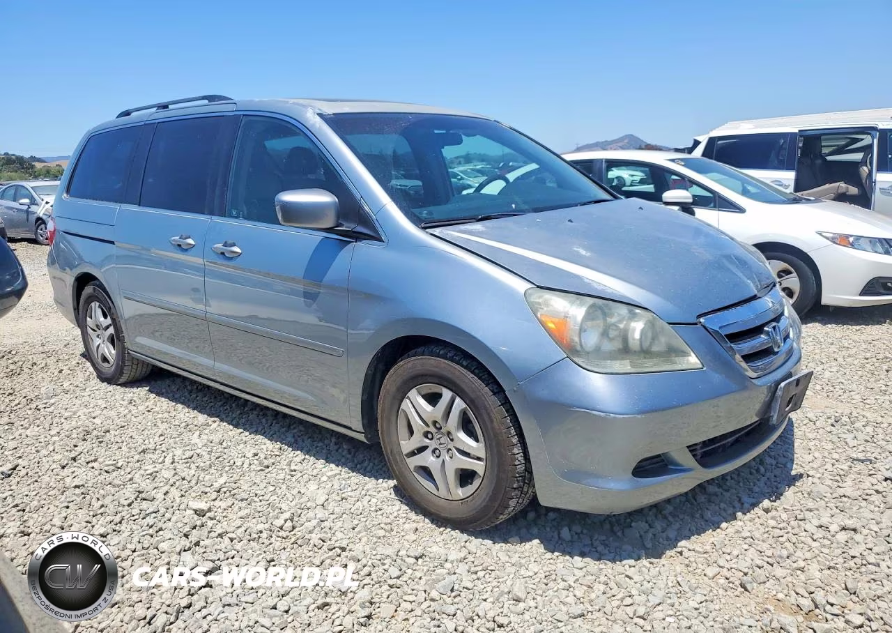 2007 Honda Odyssey Exl VIN:5FNRL38667B142583 - 4