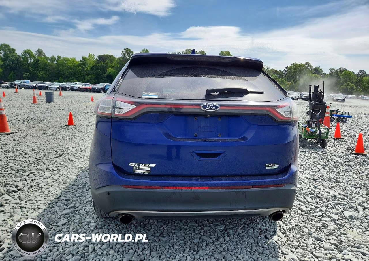 2015 Ford Edge Sel VIN:2FMPK3J90FBC16411 - 6